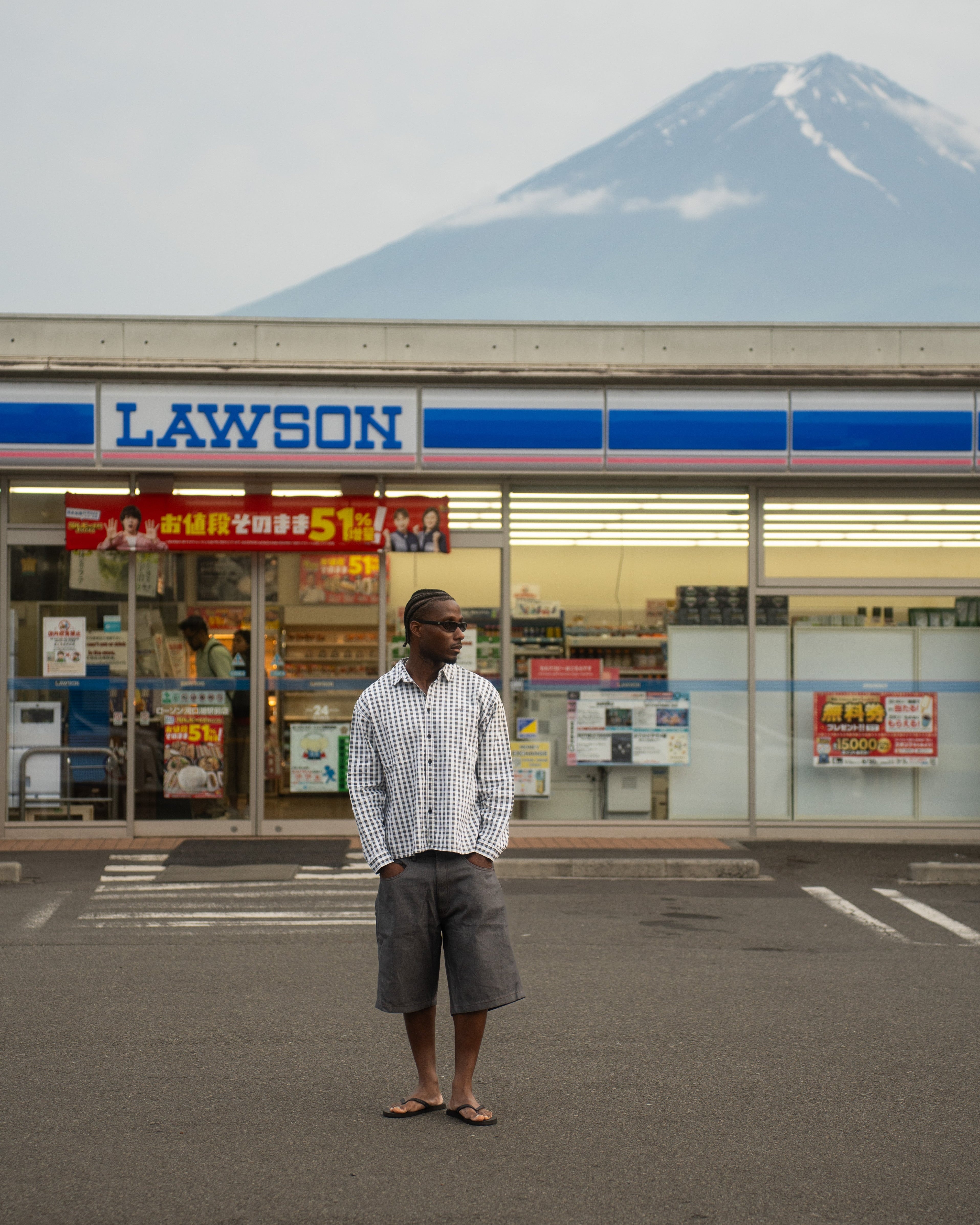 Raw Selvedge Jorts grey